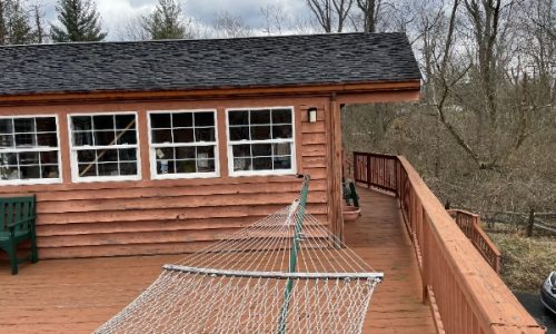 Pre Staining Deck and Siding