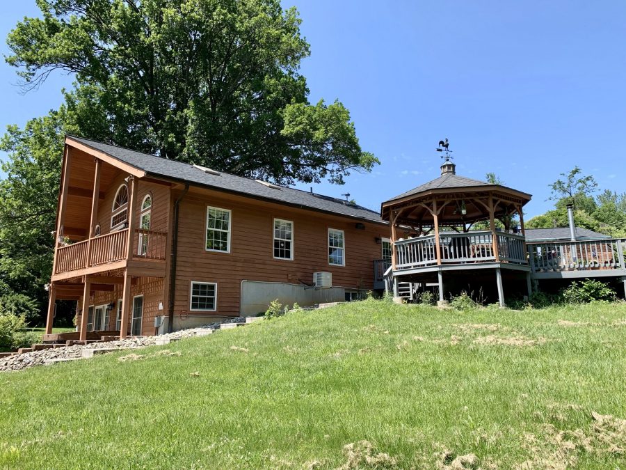 Exterior Staining Project