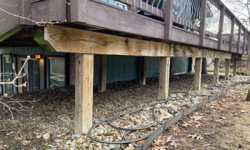 Deck Prior to Painting