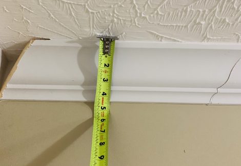 light carpentry repairs condo before