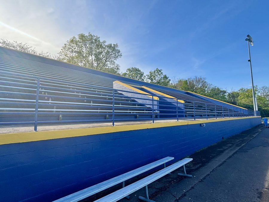 painted high school football stadium seating stands Preview Image 8