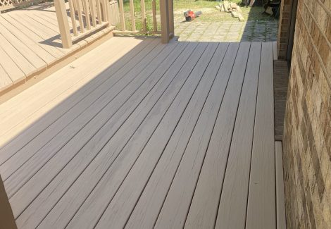 painted deck
