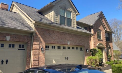 Front of Home Before Painting