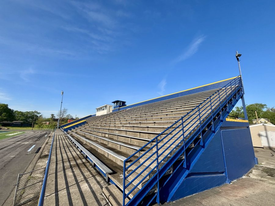 painted high school football stadium seating stands Preview Image 5