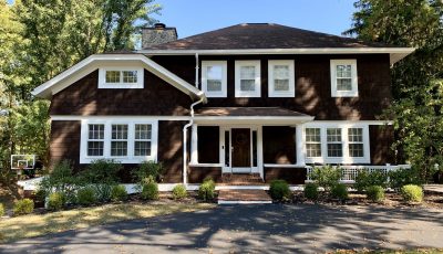 Exterior Wood Siding & Deck Restoration (After)