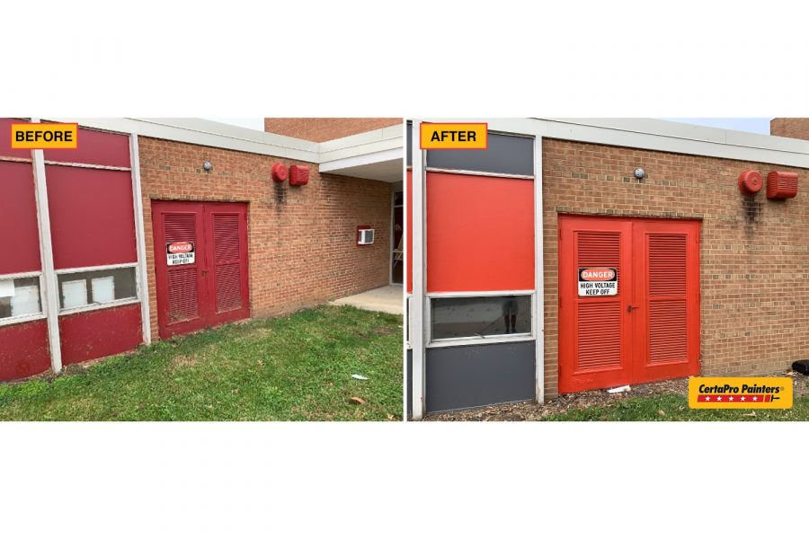 Fairfield middle school Before and After of the utility room Preview Image 12