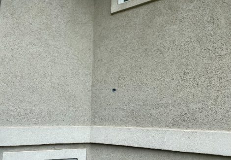 Stucco Painting Project (Before)