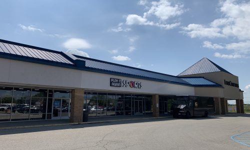 Before Painting Shopping Center