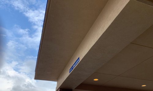 After EIFS Repairs and Painting