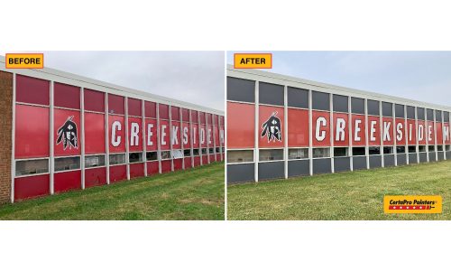 Fairfield middle school Before and After