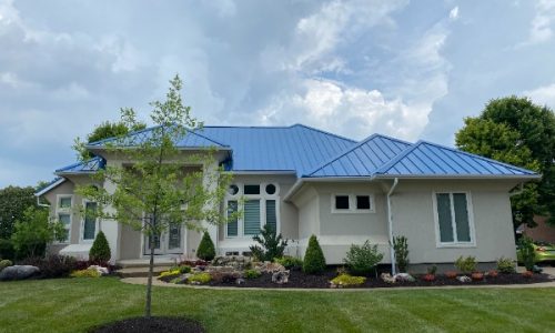 Stucco Painting Project (Before)