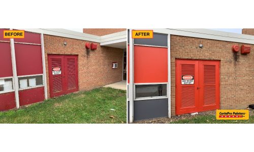 Fairfield middle school Before and After