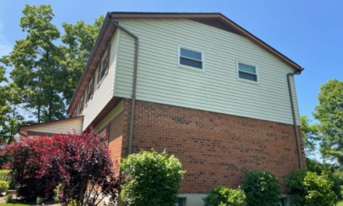 Withamsville exterior painting project before photo