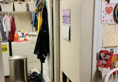 light carpentry repairs condo before