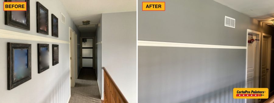 before and after hallway Preview Image 1