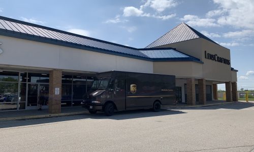 Shopping Center Before