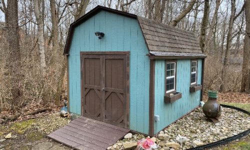 Shed Before Painting