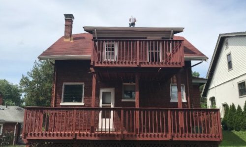 Norwood Ohio Brick Home Before Photo