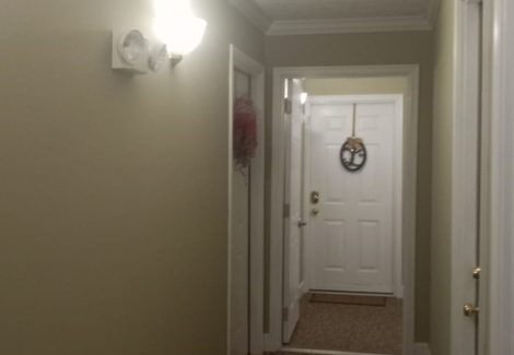 light carpentry repairs condo after