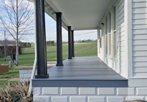 falmouth home after painting