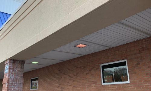 Completed EIFS Repairs and Painting