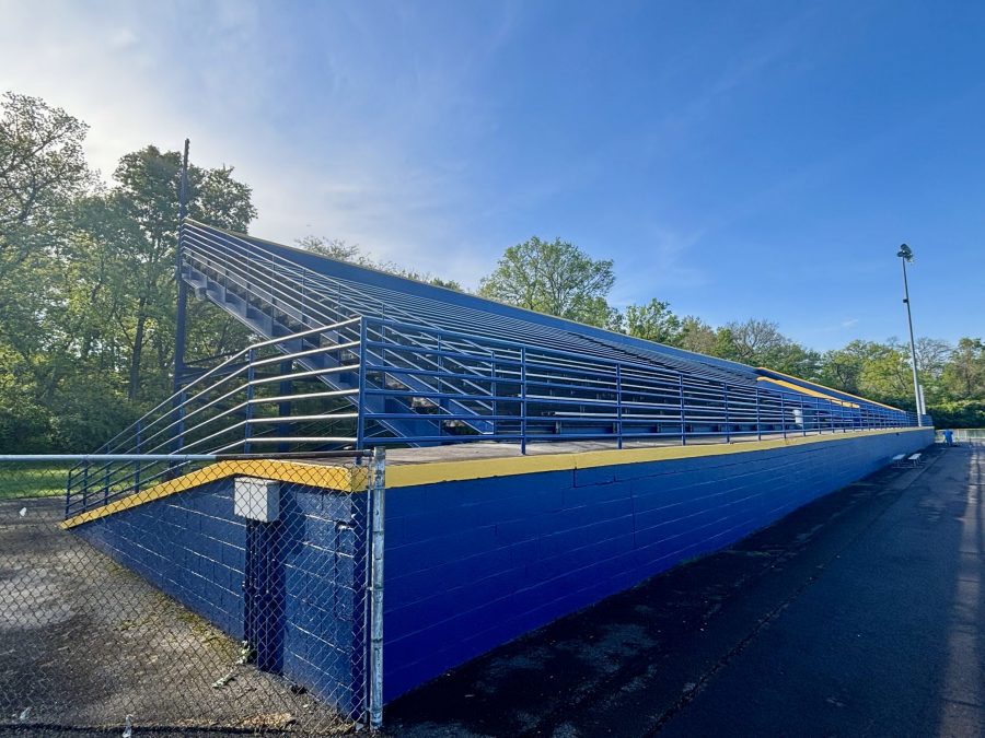 painted high school football stadium seating stands Preview Image 1