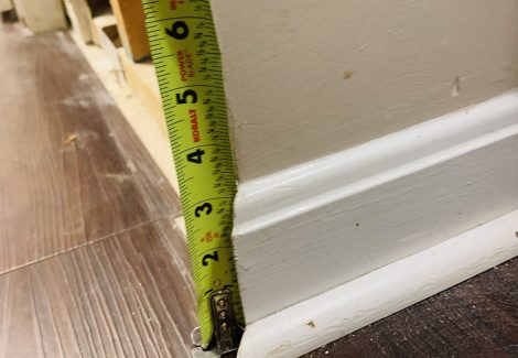 light carpentry repairs condo before