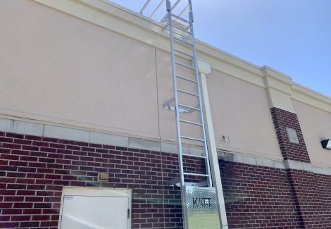 exterior retail building after painting