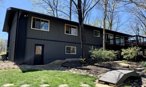 Back of Home After Painting