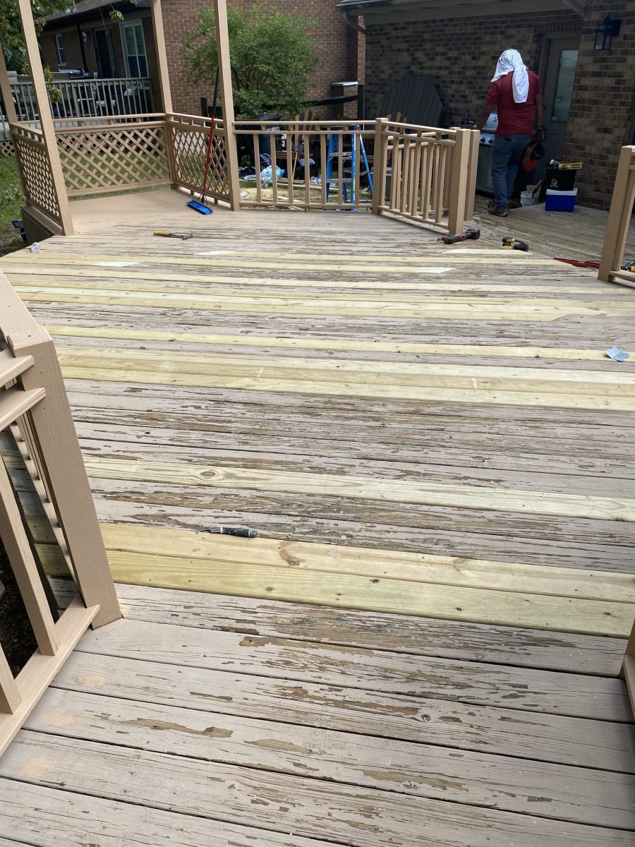 deck with replaced wood Preview Image 8