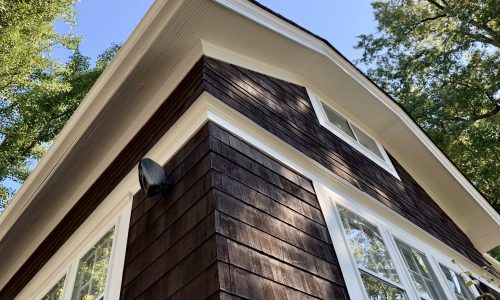 Exterior Wood Siding & Deck Restoration (After)