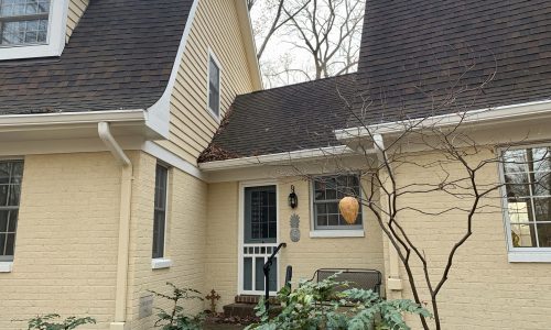 Back of Home After Painting