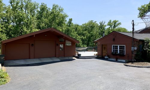 Repaired, Stained and Painted Siding