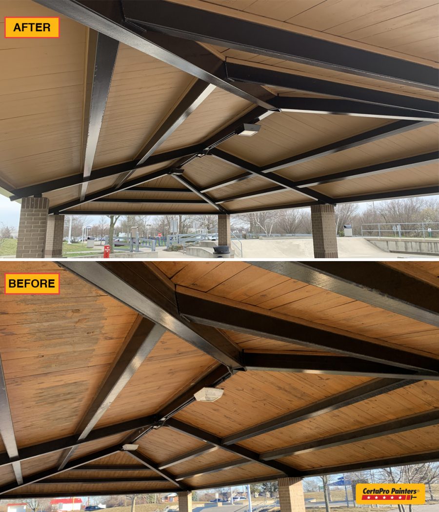 park shelter before and after Preview Image 1