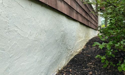 Exterior Wood Siding & Deck Restoration (Before)