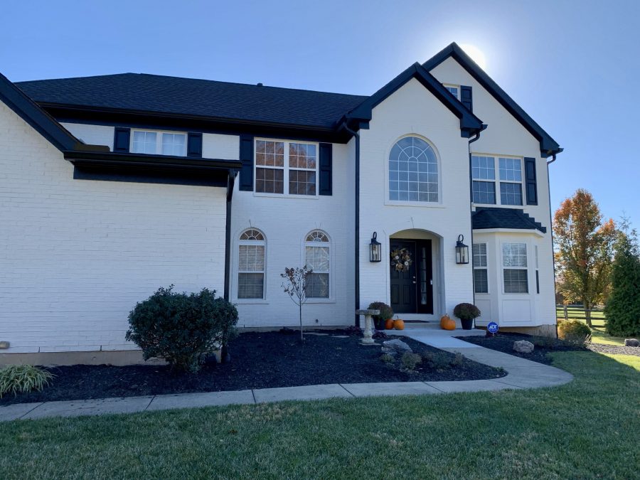 front of newly painted house Preview Image 14