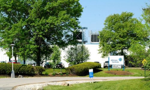 Johnson Controls Sign