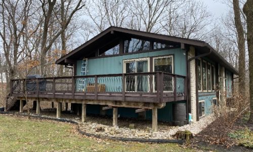 Back Porch Before Painting