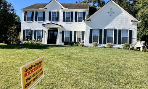 Exterior Brick & Accent Refresh (After)