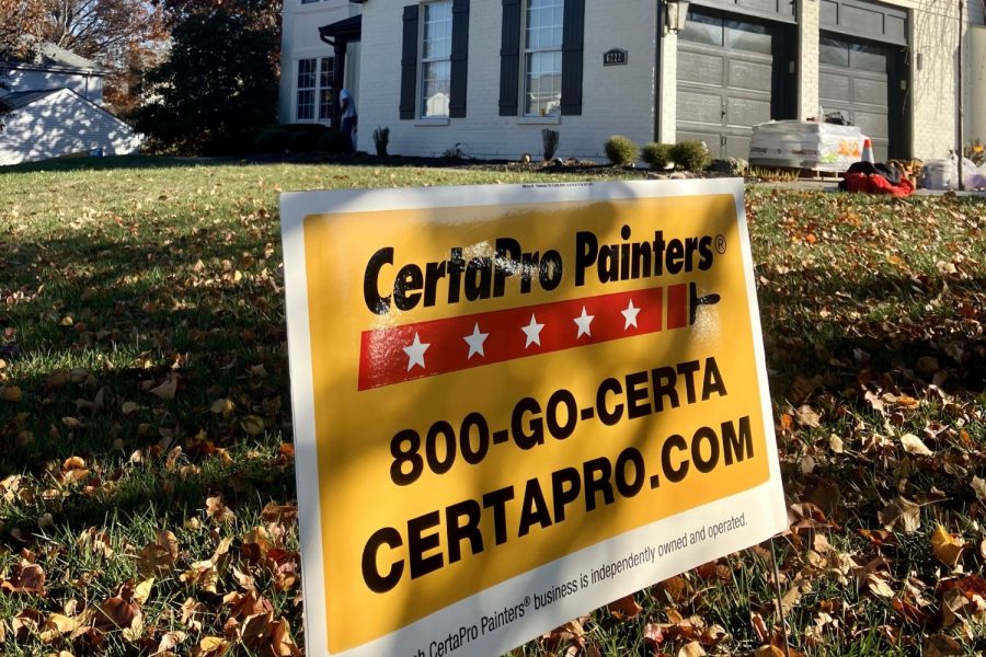 Florence Exterior Home project After Photo with CertaPro sign in front yard Preview Image 2