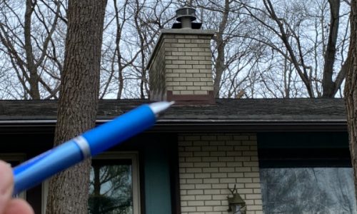 Chimney Before Painting