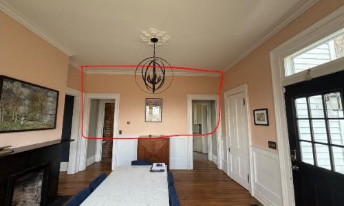 Wallpaper Installation (Before)