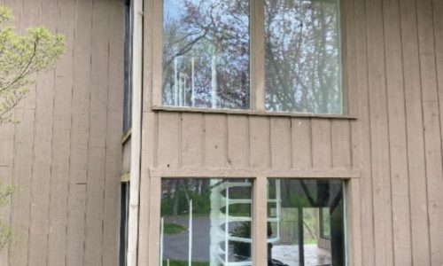 Unique Wood Sided Home Before