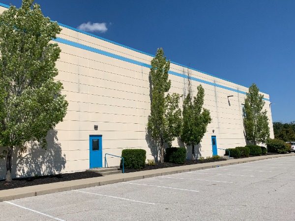 Commercial Exterior Painting Project Before Photo in Florence Kentucky. View from back of building. Preview Image 7