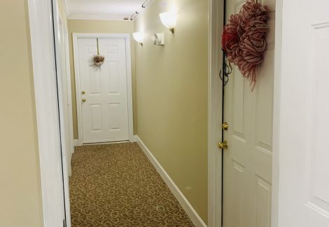 light carpentry repairs condo before