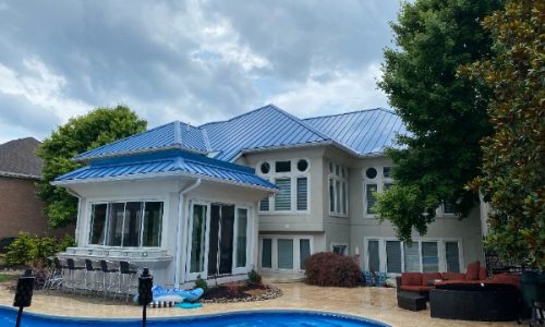 Stucco Painting Project (Before)