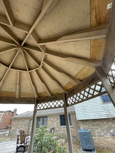 underside of gazebo roof Preview Image 17
