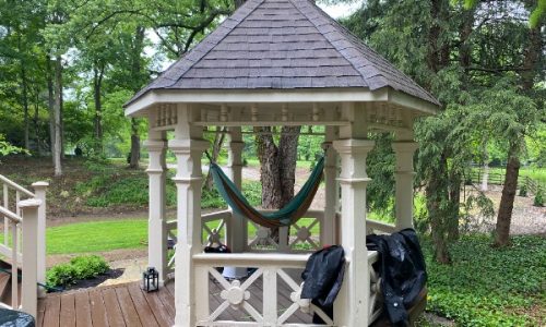 Exterior Wood Siding & Deck Restoration (Before)