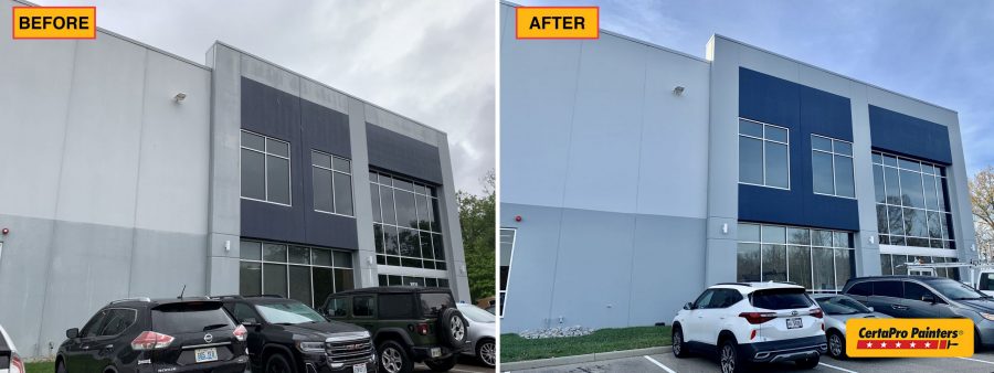 Industrial Paint Project Before & After Preview Image 6