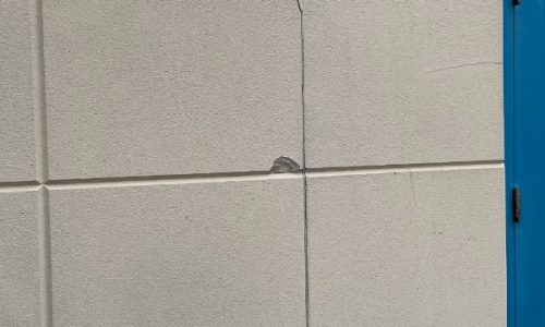 Commercial Exterior Painting Project Before Photo